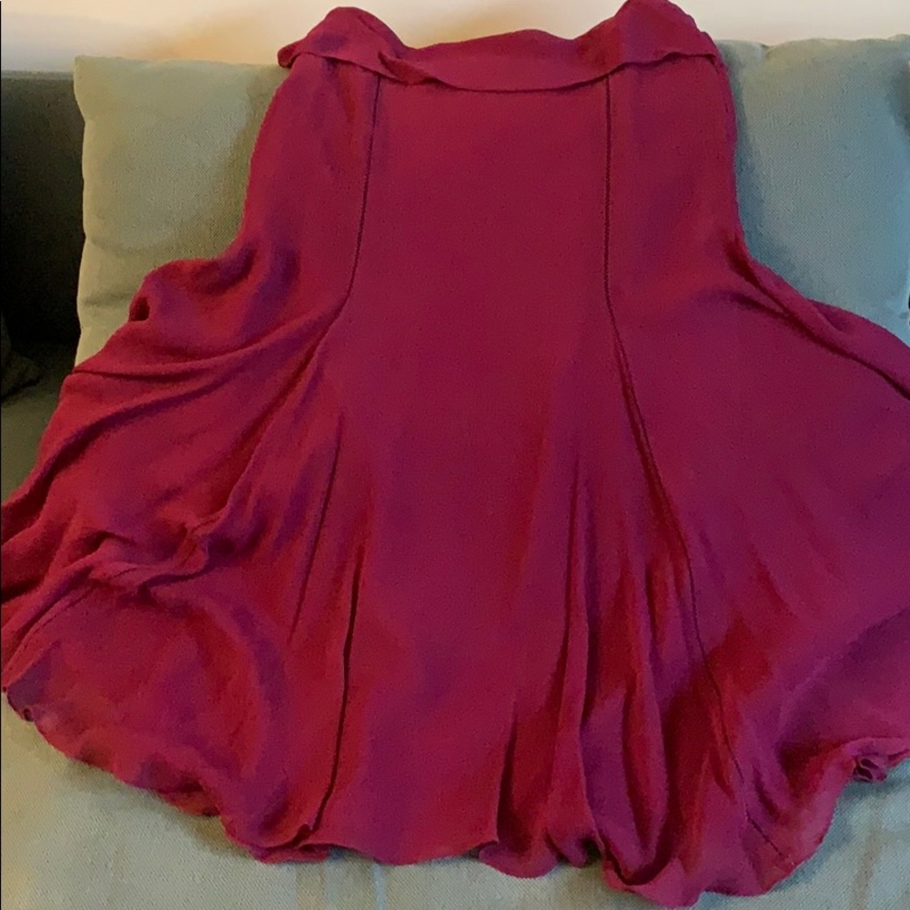 SILK Made in ITALY 🇮🇹 skirt size 42 NEW WITHOUT TAG - Picture 4 of 8